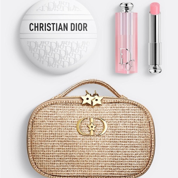 Dior Other - BNIB Dior holiday limited edition lip glow and hand cream pouch set